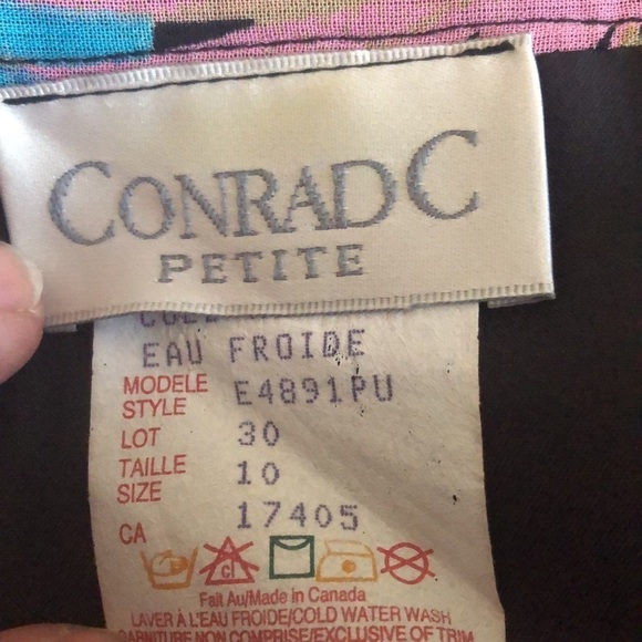 Vibrant floral skirt size 10P - Picture 6 of 11